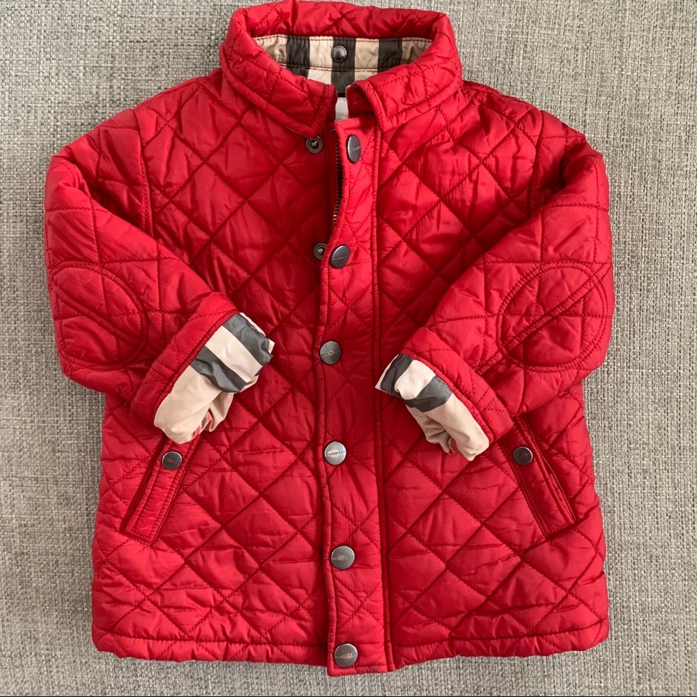 *SOLD* Unisex Burberry Quilted Jacket - Picture 2 of 10